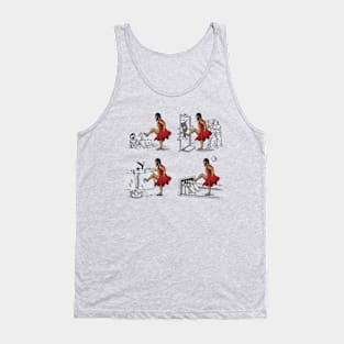 Leonidas Having Fun Tank Top